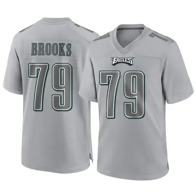 Men's Brandon Brooks Philadelphia Eagles Atmosphere Fashion Jersey - Gray Game