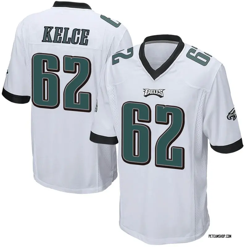 white kelce jersey