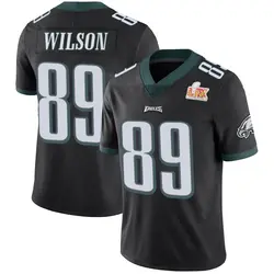 Men's Johnny Wilson Philadelphia Eagles Alternate Vapor Untouchable Super Bowl LIX Jersey - Black Limited
