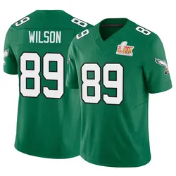 Men's Johnny Wilson Philadelphia Eagles Kelly Alternate Vapor F.U.S.E. Super Bowl LIX Jersey - Green Limited