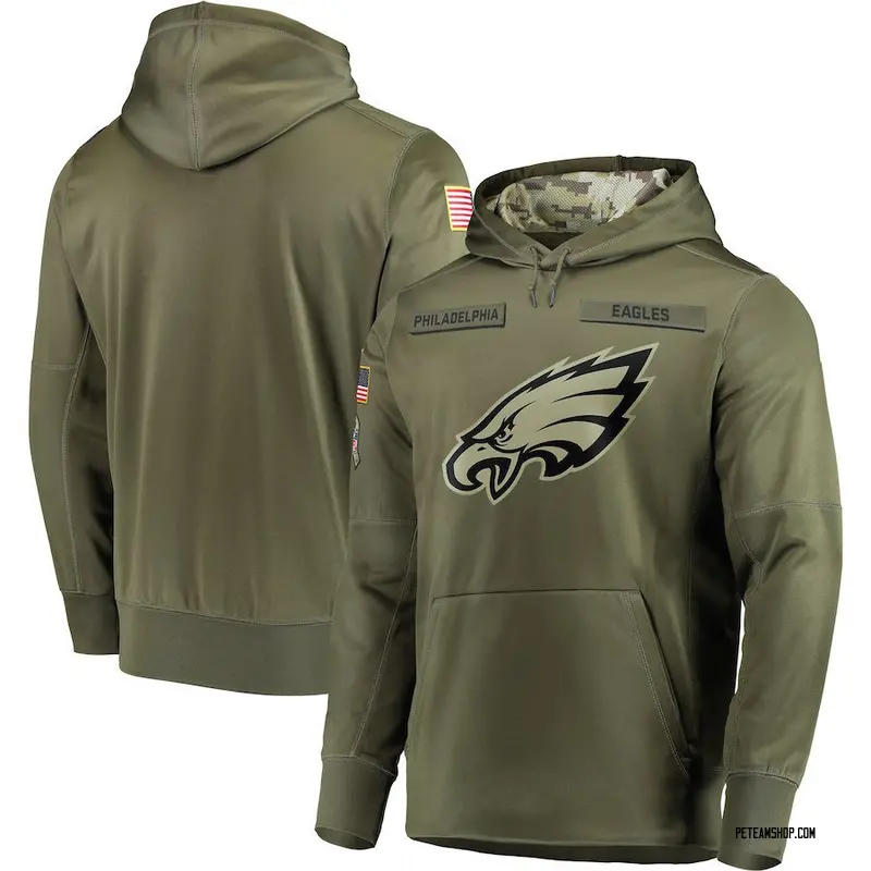 philadelphia eagles salute hoodie