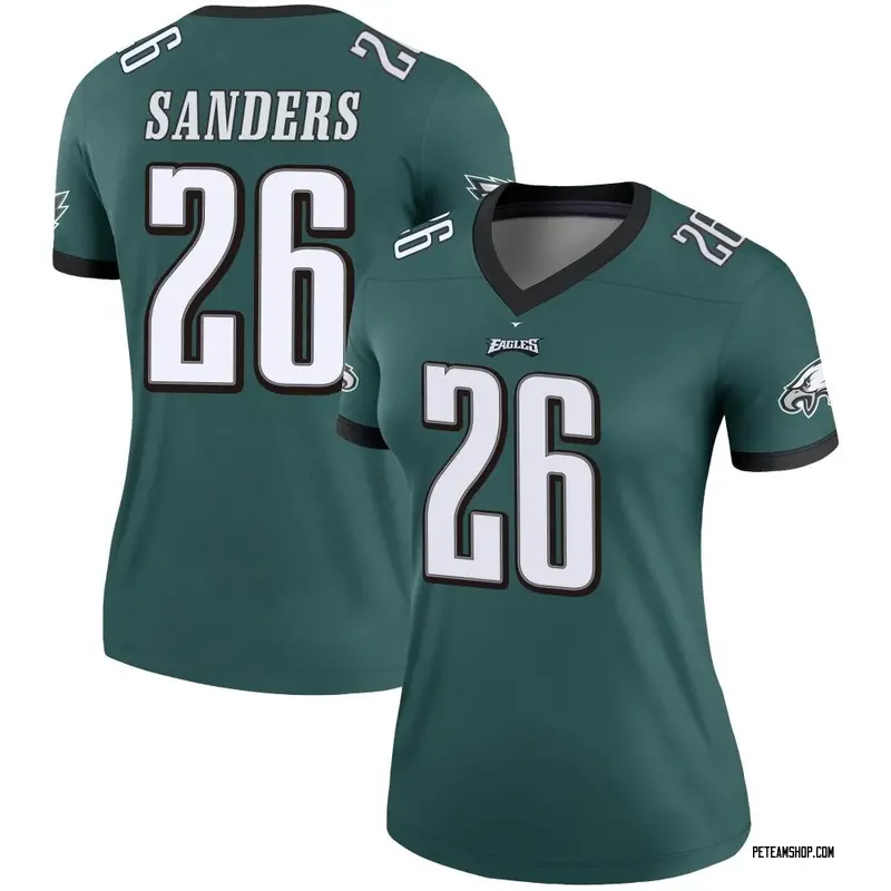 miles sanders black eagles jersey