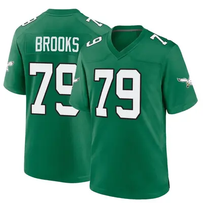 Youth Brandon Brooks Philadelphia Eagles Kelly Alternate Jersey - Green Game