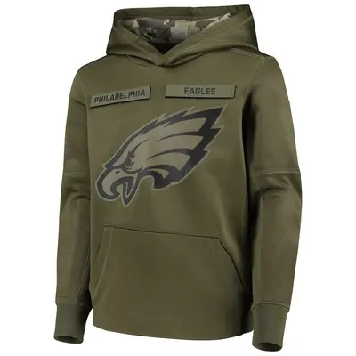 2018 salute to service hoodie eagles
